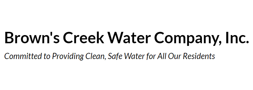 Browns Creek Water Company